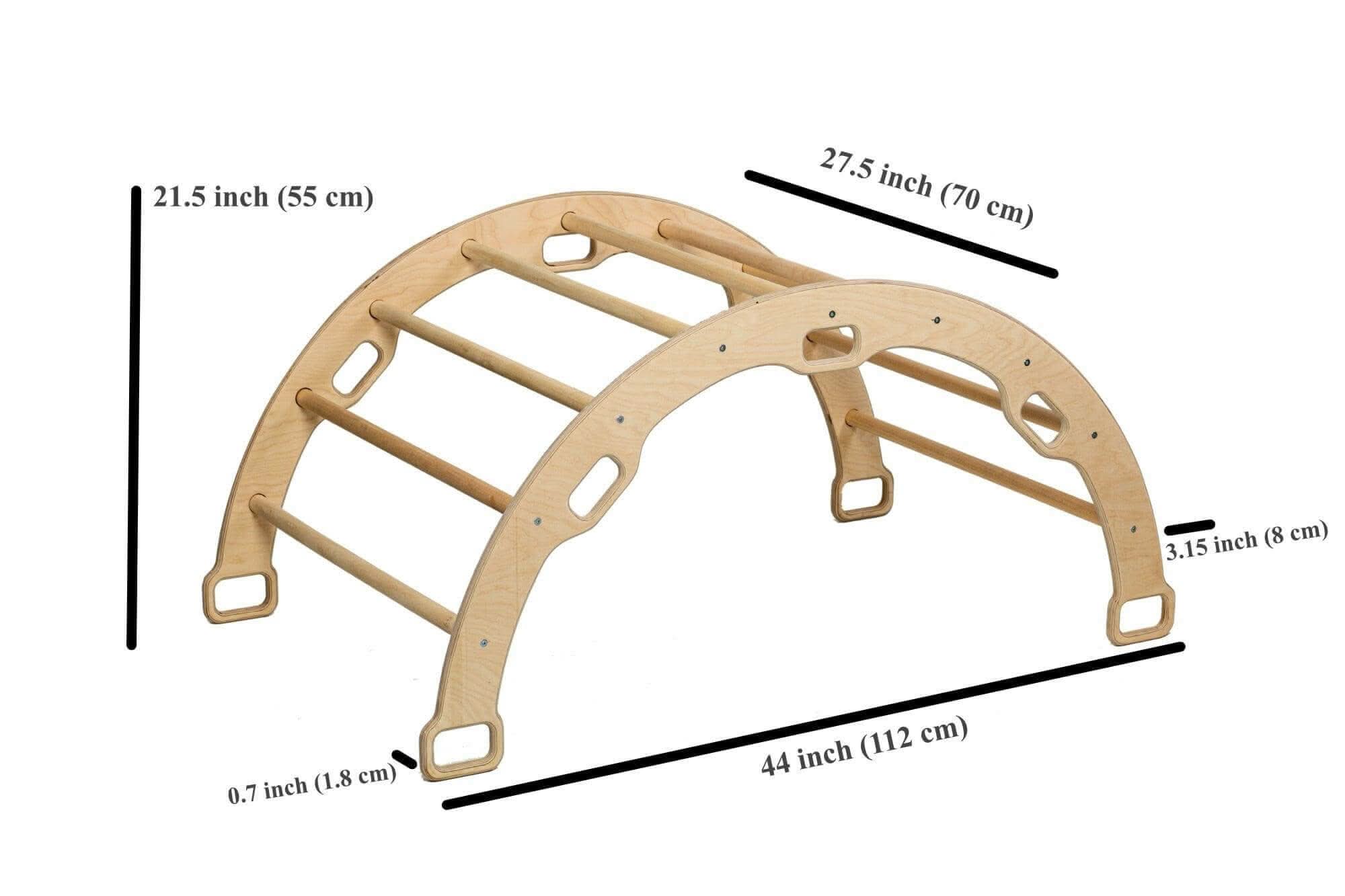 Montessori Toys Discover the Benefits of Climbing Arches and Ramps-4