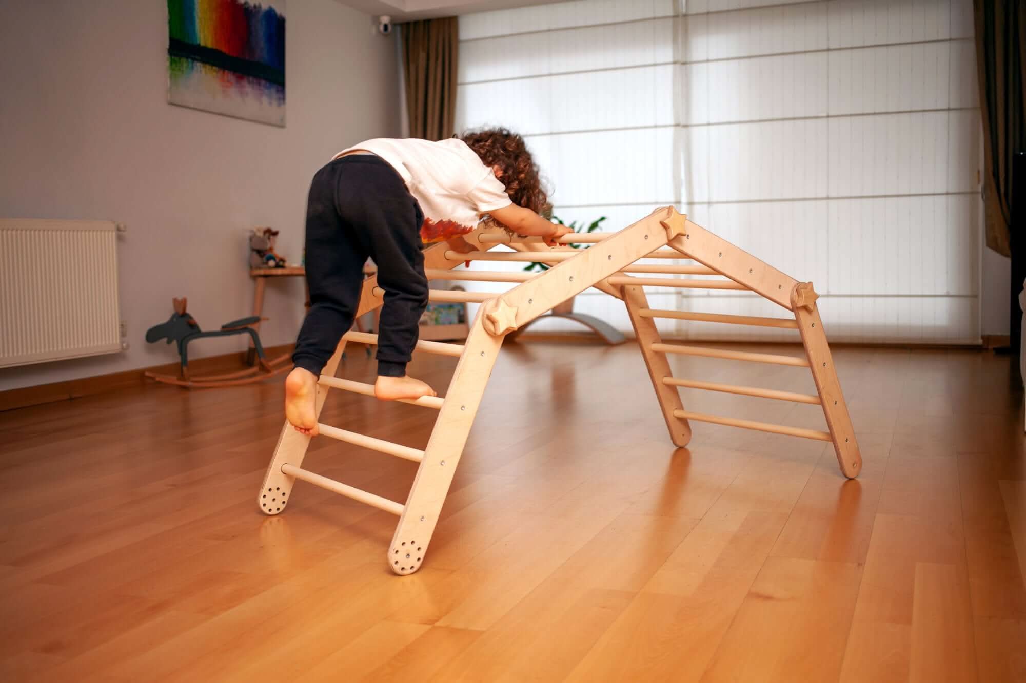 Montessori Climber Set 6 Pieces | Indoor Playground Set-4